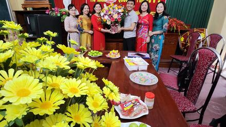 TRƯỜNG TIỂU HỌC CẨM XÁ TỔ CHỨC KỈ NIỆM NGÀY 8/3/2023